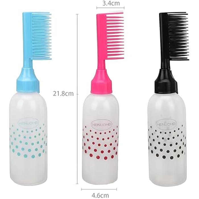 Cream and Oil Applicator - A must-have for anyone looking to enhance their hair care routine with ease and precision. (model2-3piece) - Image 2